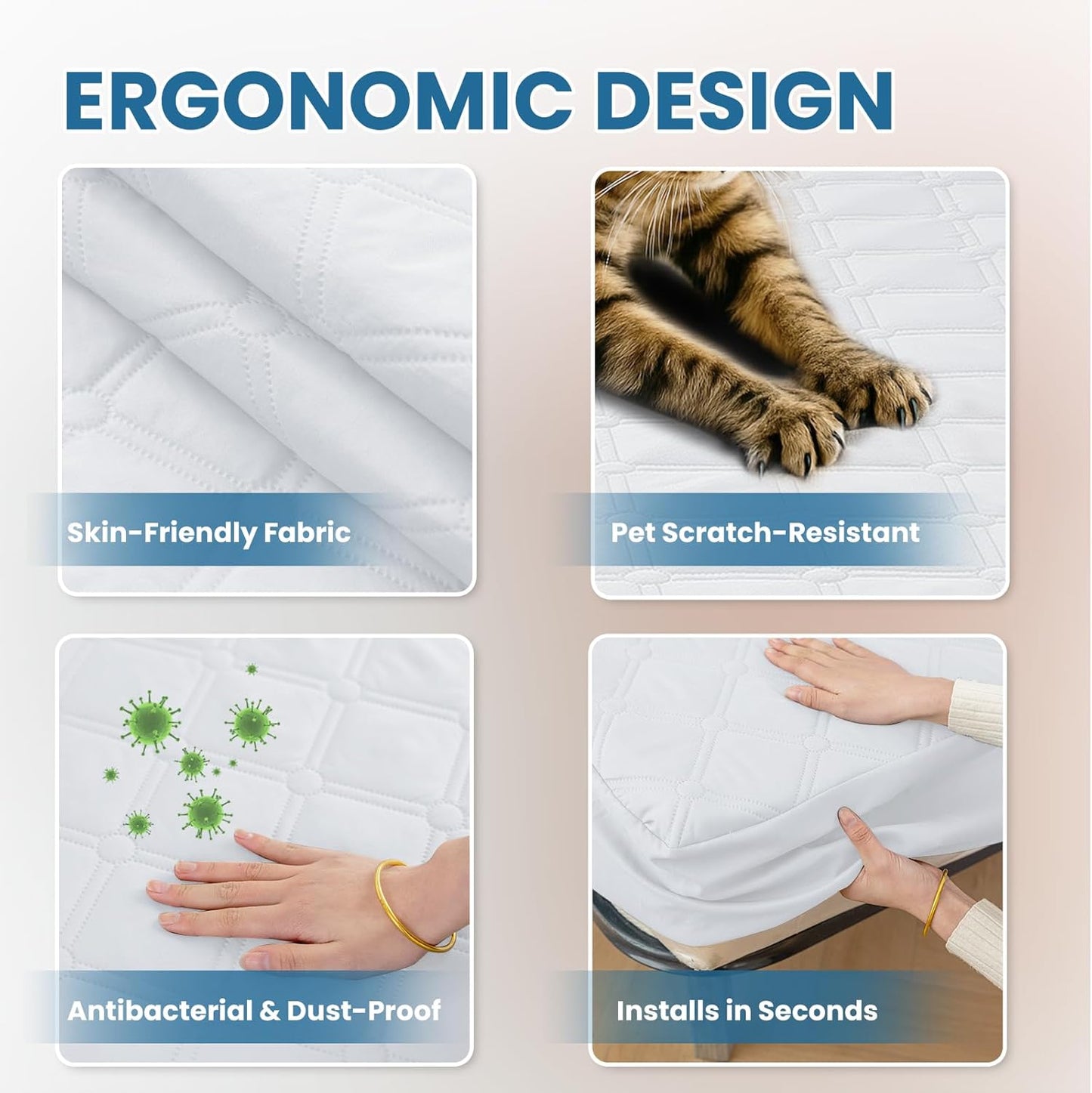 Protector colchon impermeable 150x200 CM - additional image 1