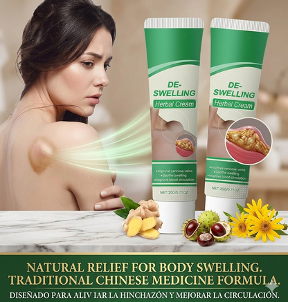 Crema herbal detox linfática